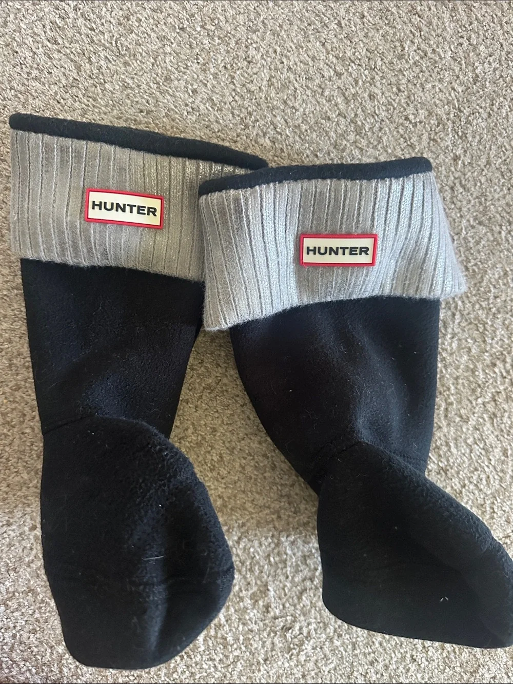 Kids Hunter Black boot Socks
